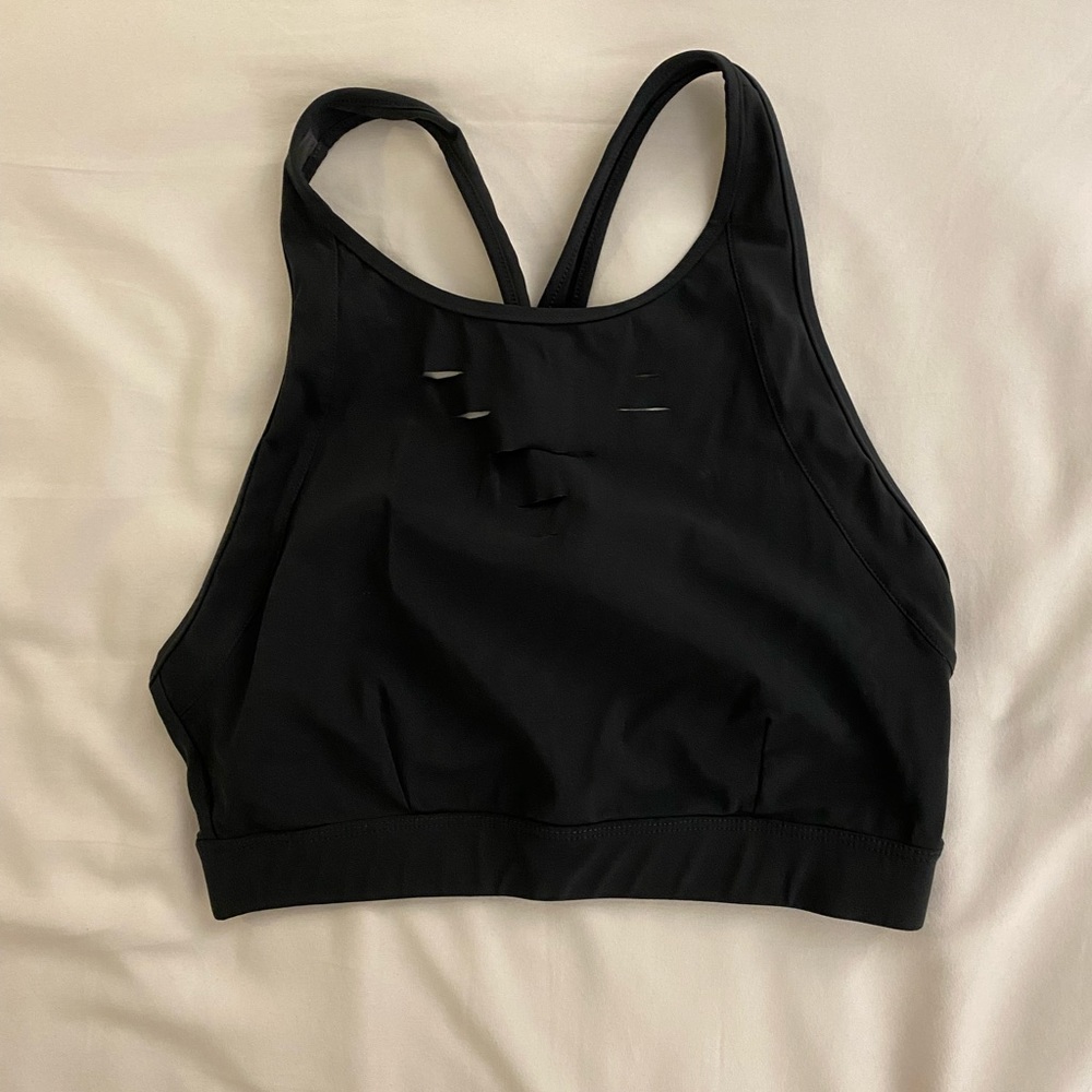 Alo Yoga Charcoal Gray bra